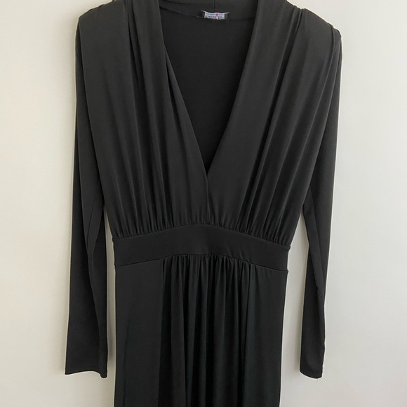 Fashion Nova Deep Plunge V-Neck Maxi Dress XL Sexy Feminine - Picture 3 of 9